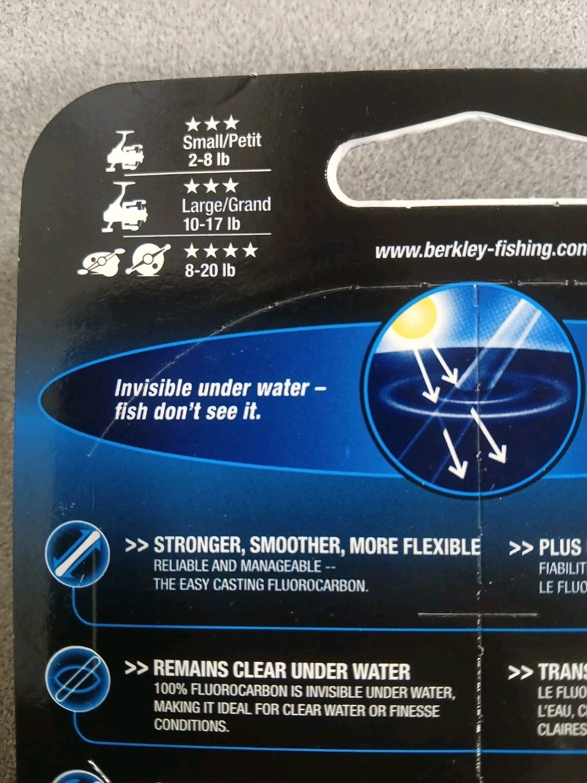 Lot Of (2) Berkley Vanish 10lb-250yds Fishing Line