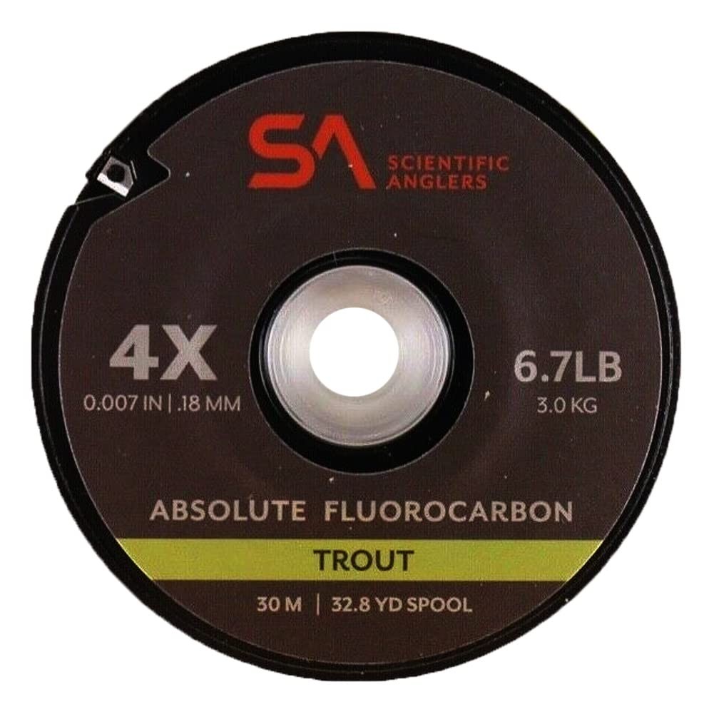 Sports 4X Fluorocarbon Fishing Line 100 30m Spool Supple High Knot Strength