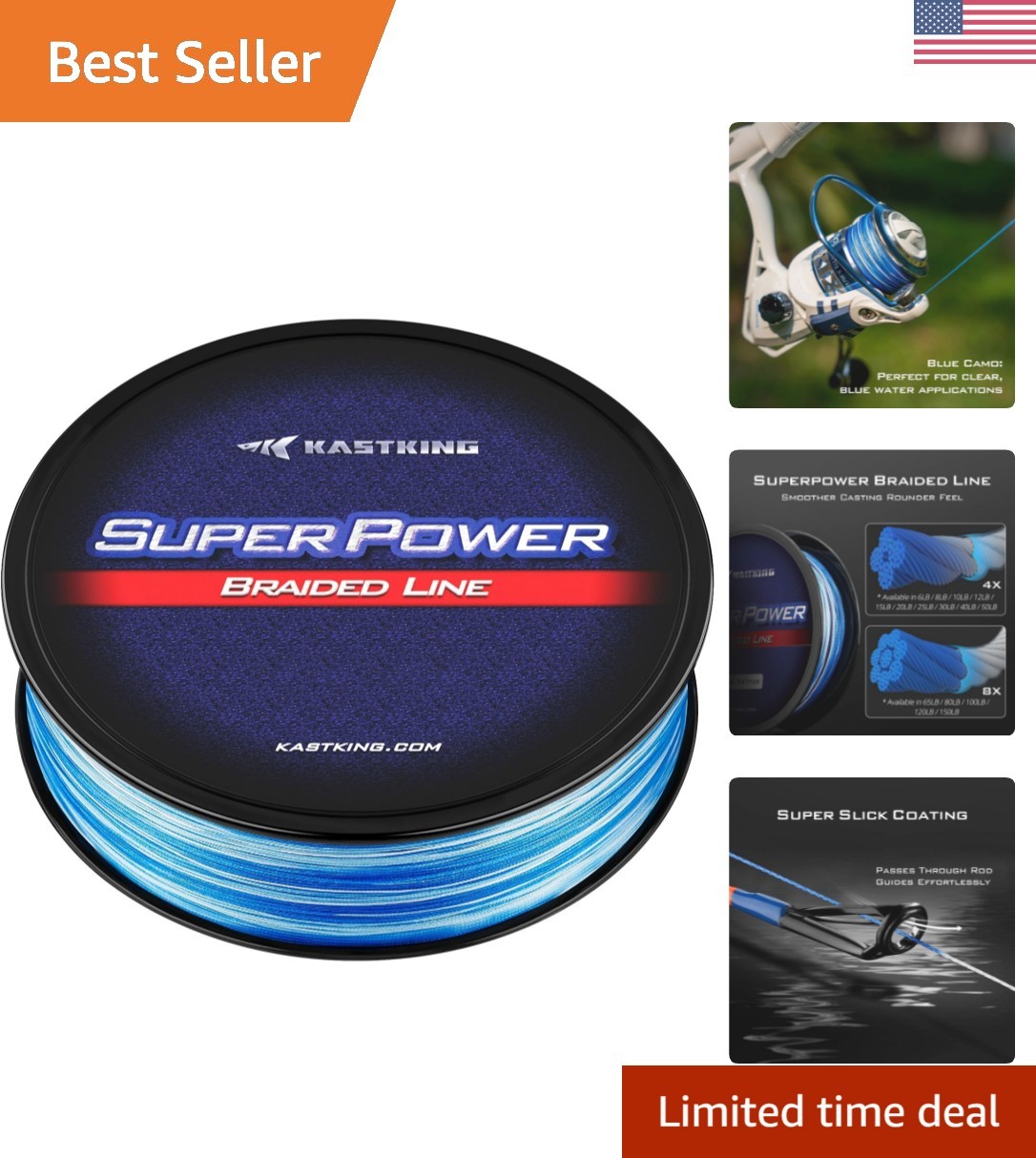 Abrasion Resistant 150 Yards SuperPower Braided Line – Ultra Sensitive