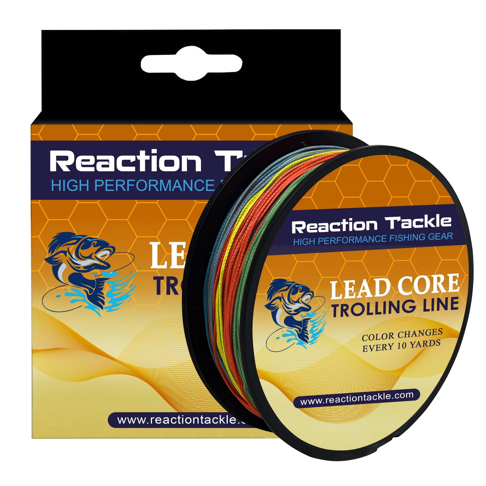 Reaction Tackle Lead Core Trolling Line – 12lb, 18lb, 27lb and 36lb Leadcore – B