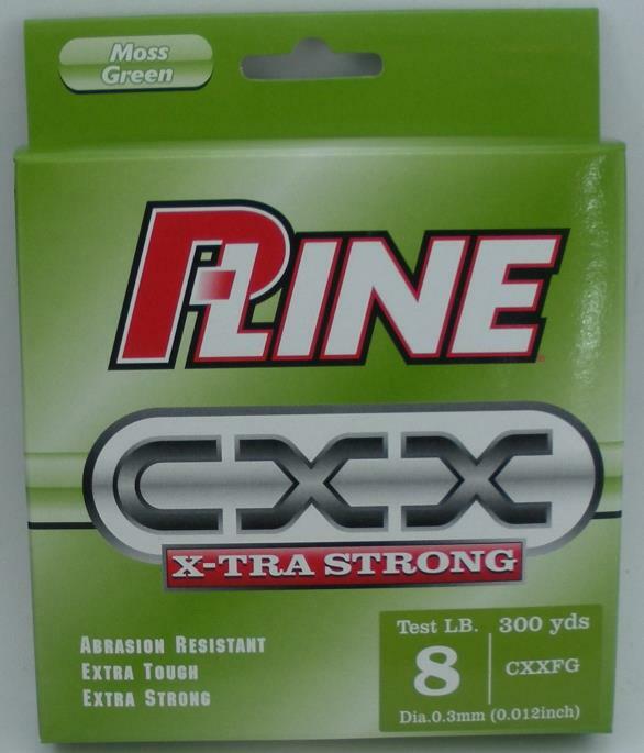 P-Line CXXFG-8 X-Tra Strong Line 8 lb. Test 300 yd.