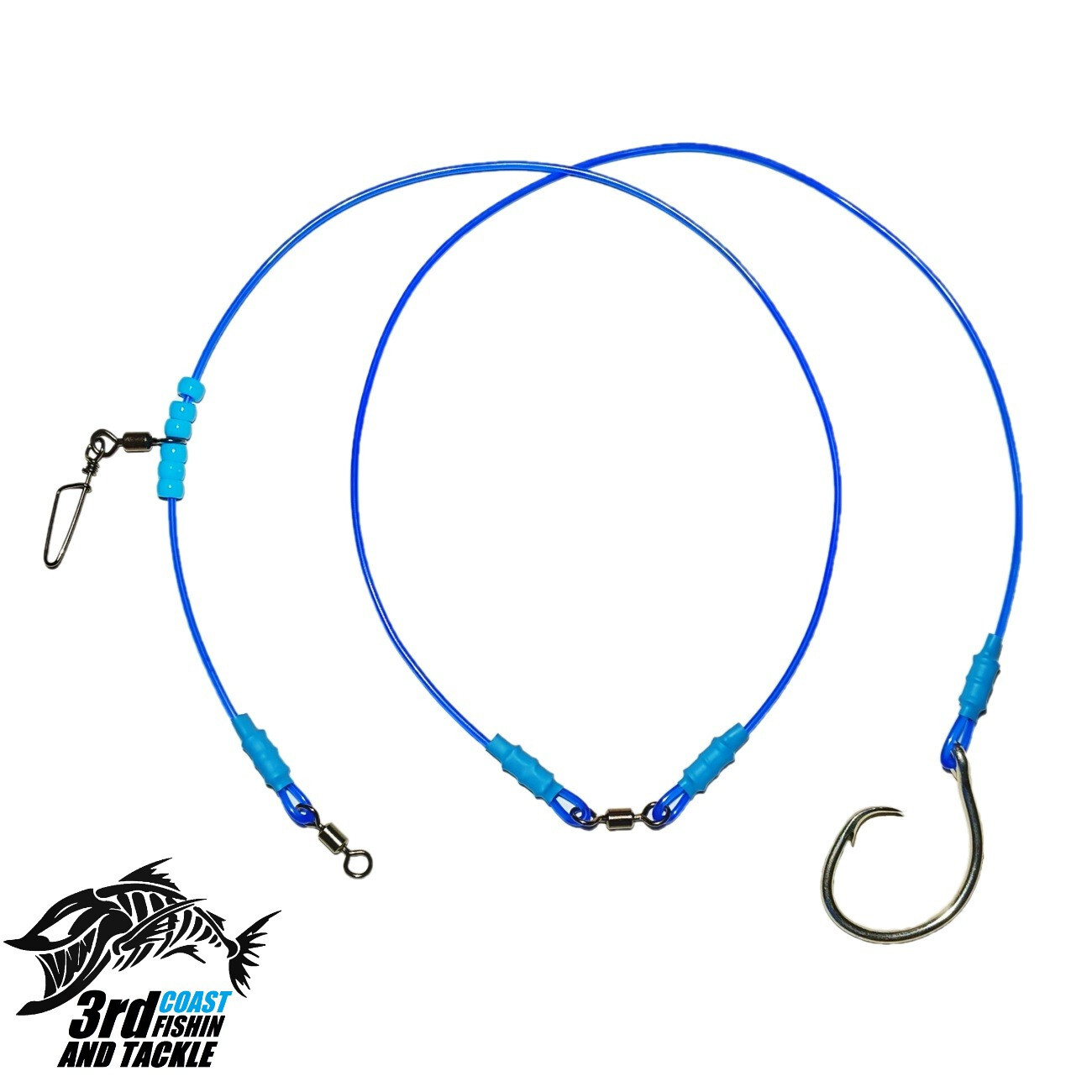 3rd Coast Fishin and Tackle 4 foot Mono Combo Fishing Leader 16/0
