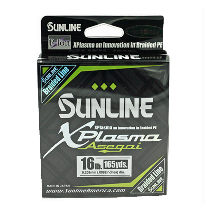 Sunline Braid Xplasma Asegai Pick Any Pound Test Color 165 Yard Fishing Lines