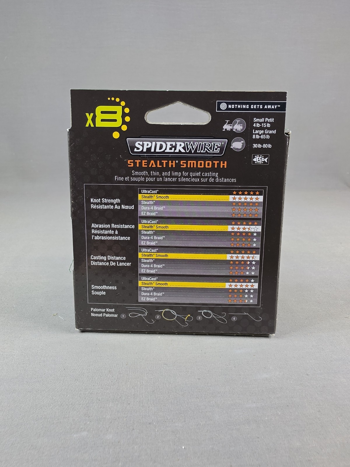 Spiderwire Stealth Smooth X8 125Yd 10Lb Moss Green Braided Fishing Line