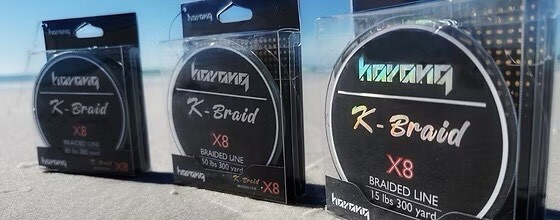 Harang K-Braid / x8 strength / 20lb / 300 yards / Green