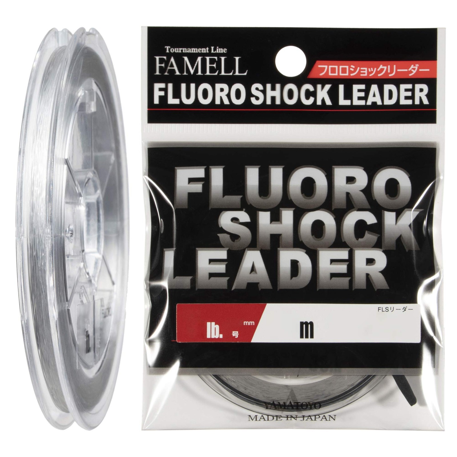 YAMATOYO Leader Fluorocarbon Shock Leader 30m #1 4lb Clear