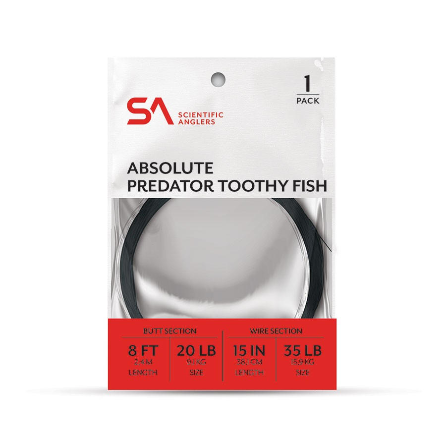 Scientific Anglers Absolute Predator Toothy Fish Leader – New