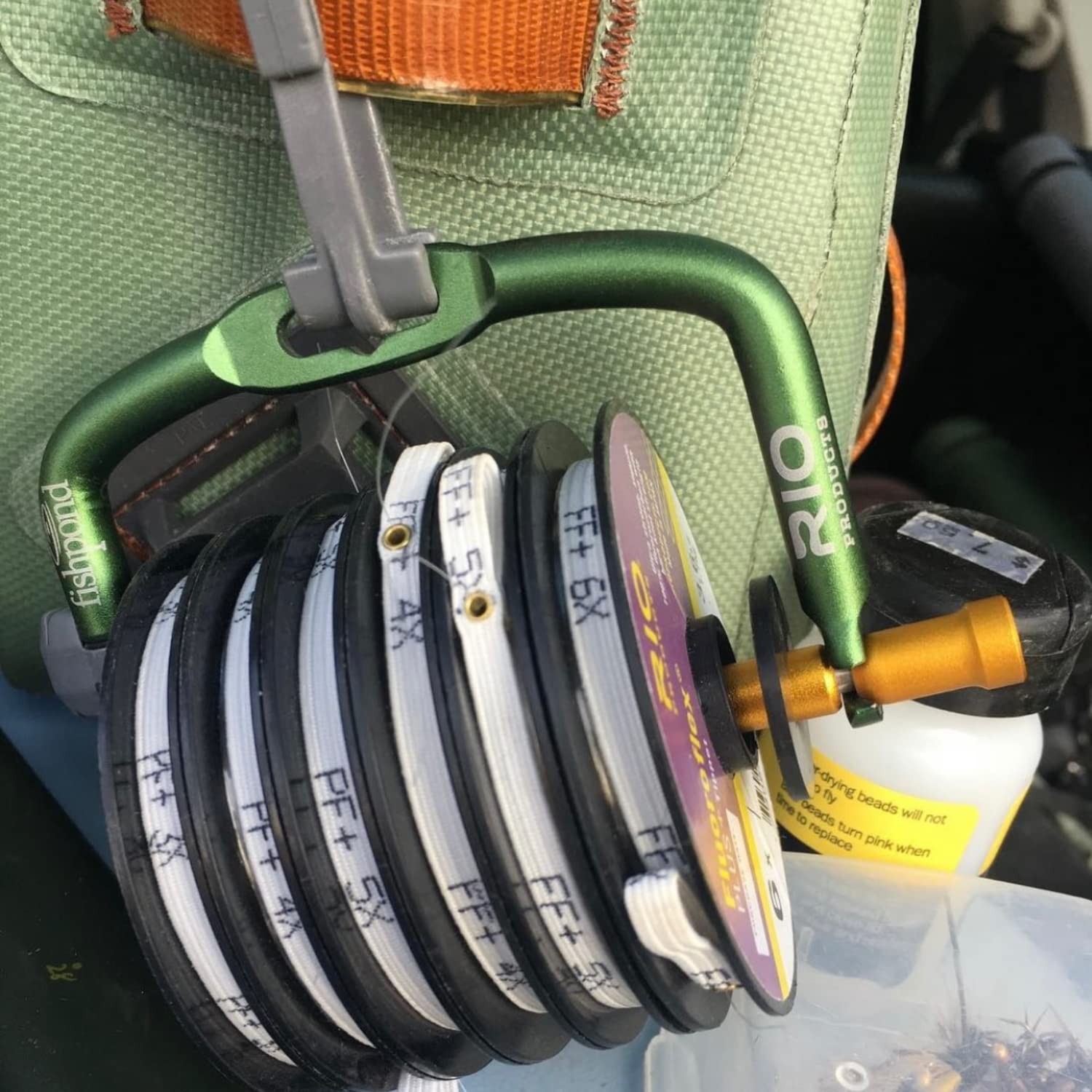 Fly Fishing Tippet Head Gate, 2X, 3X, 4X, 5X, 6X Powerflex Tippet, 30 Yard Sp…