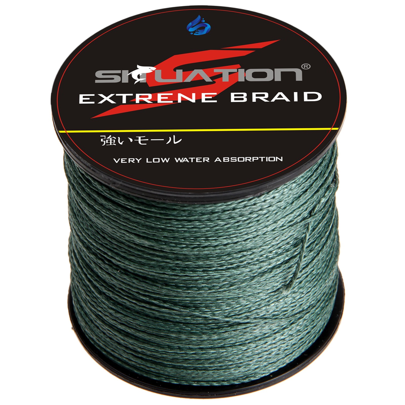 4 Strands 10LB-150LB Dyneema Sea Braided Fishing Line Green 100M-1000M