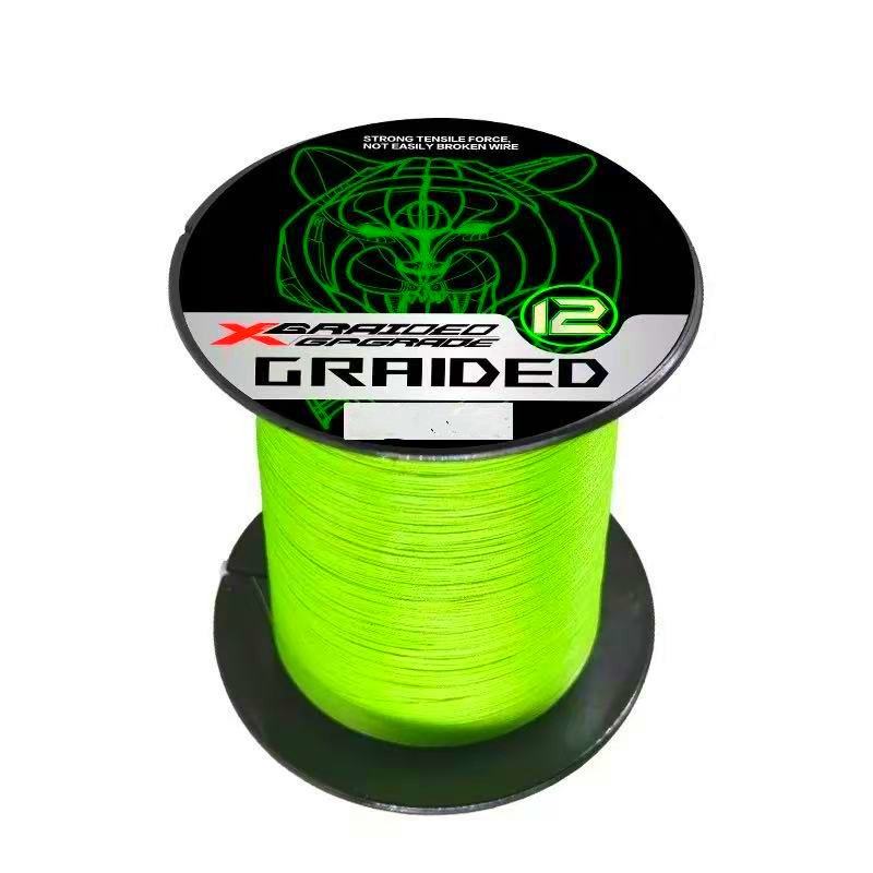 8-strand 500meters PE line for bottom fishing wear-resistant long casting