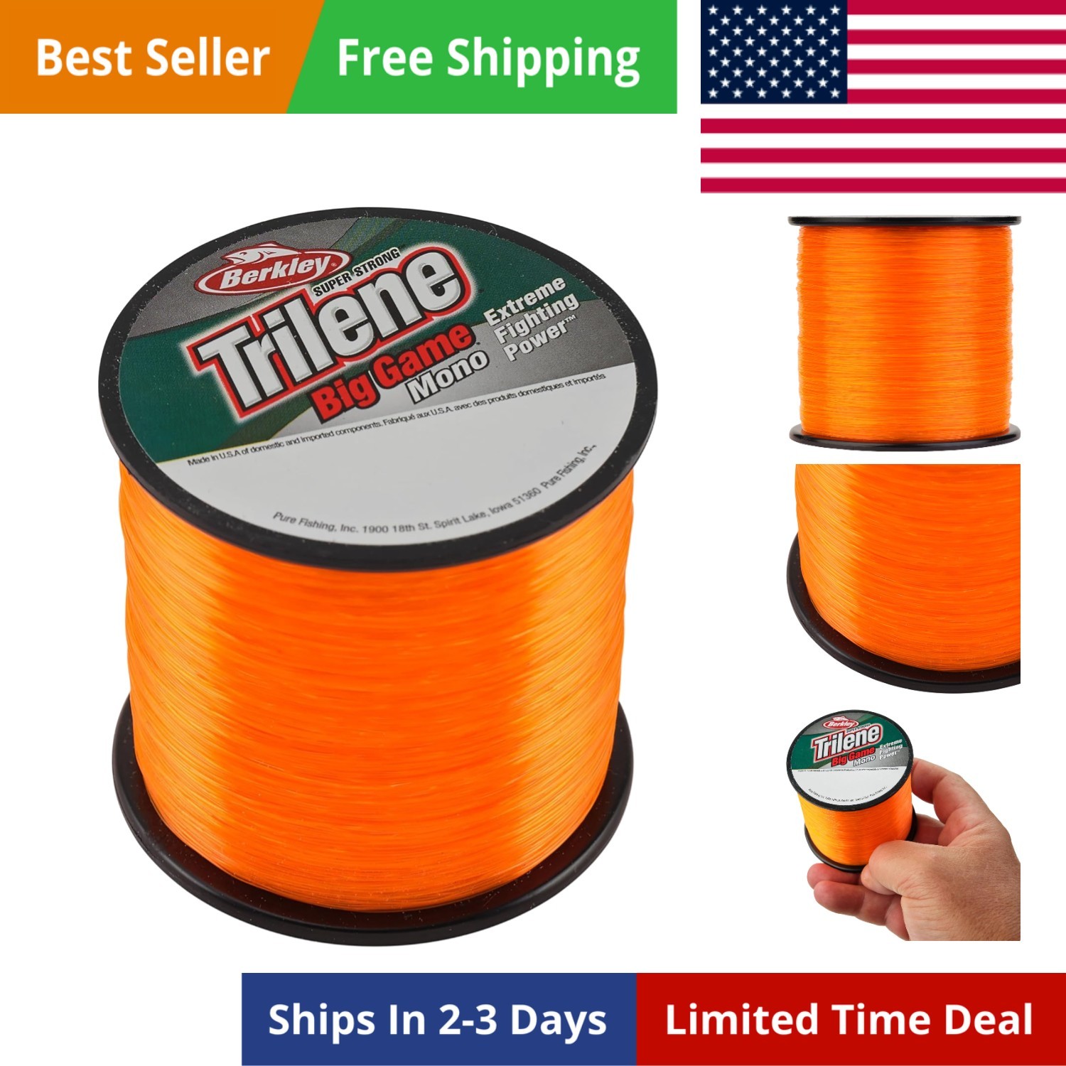 Trilene Big Game Monofilament Fishing Line