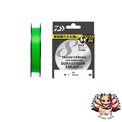 NEW Daiwa UVF Morethan Dura Sensor 8 Braid + Si2 PE Line Size 1 150m Lime Yellow