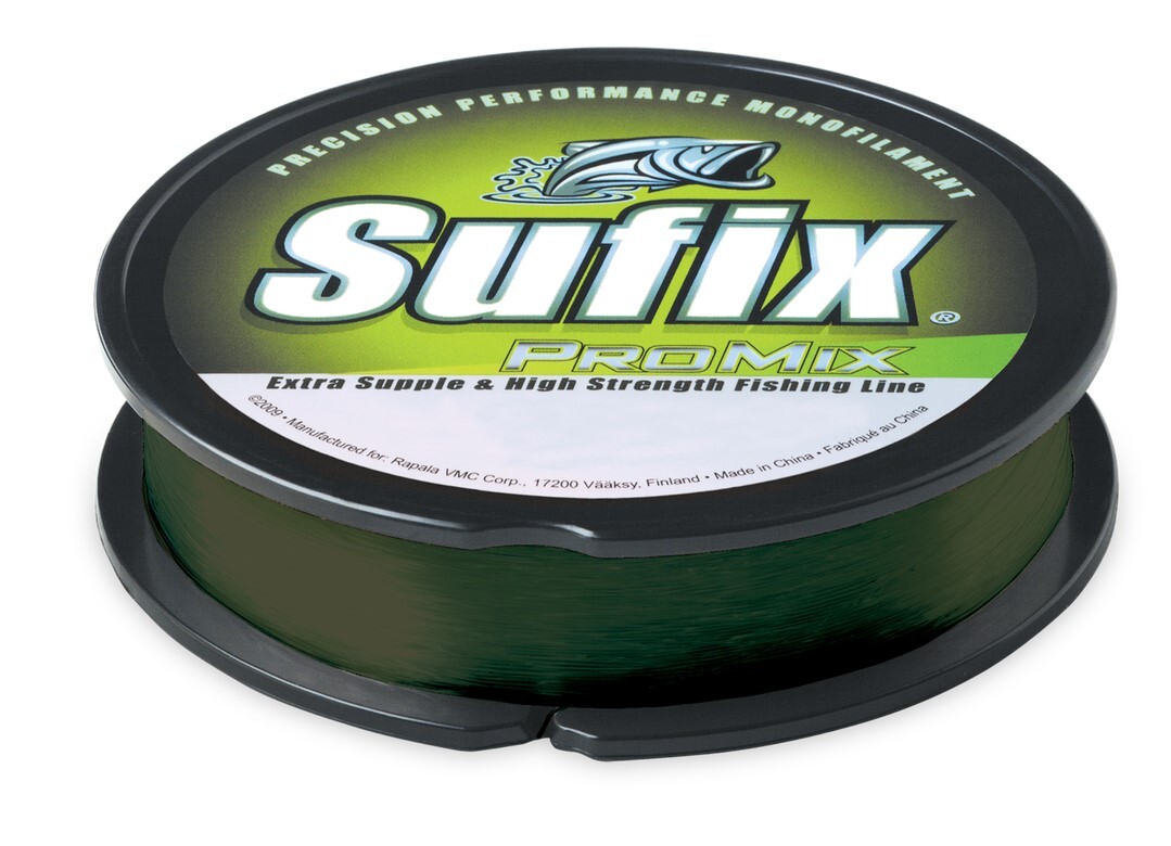 Sufix Promix Monofilament Fishing Line – Lo-Vis Green – 12 lb Test – 330 yards