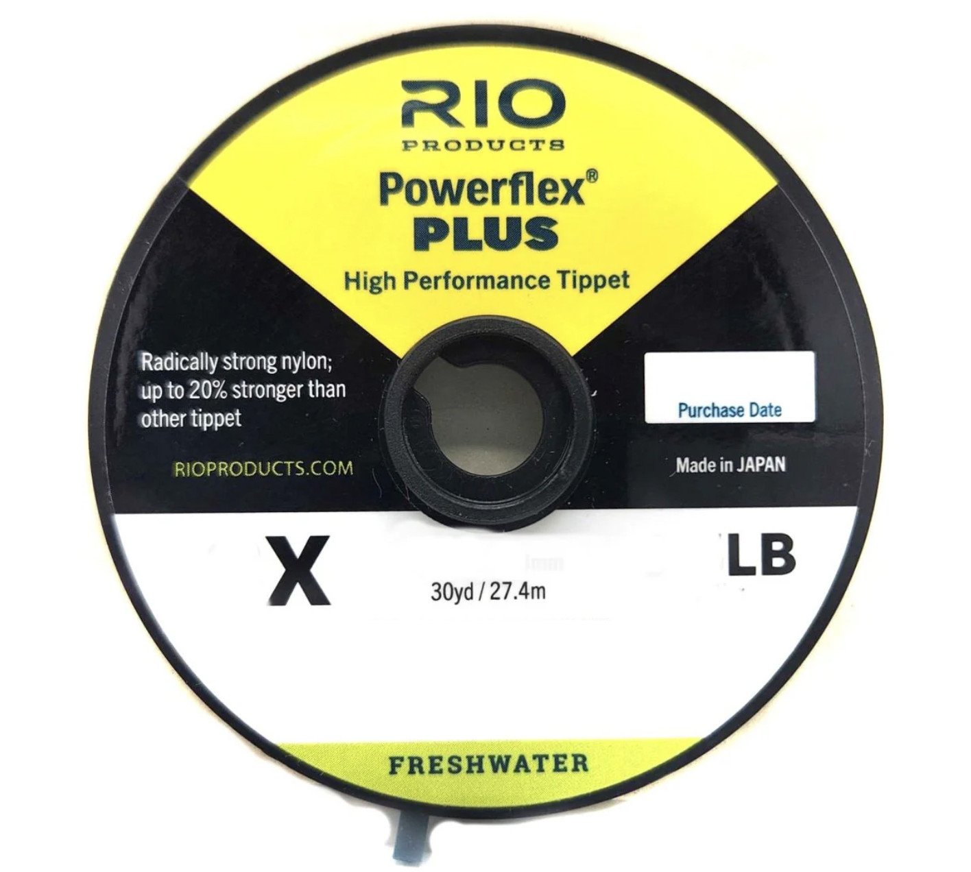 RIO Fly Fishing Powerflex Plus 4X 4lb Tippet 30Yd