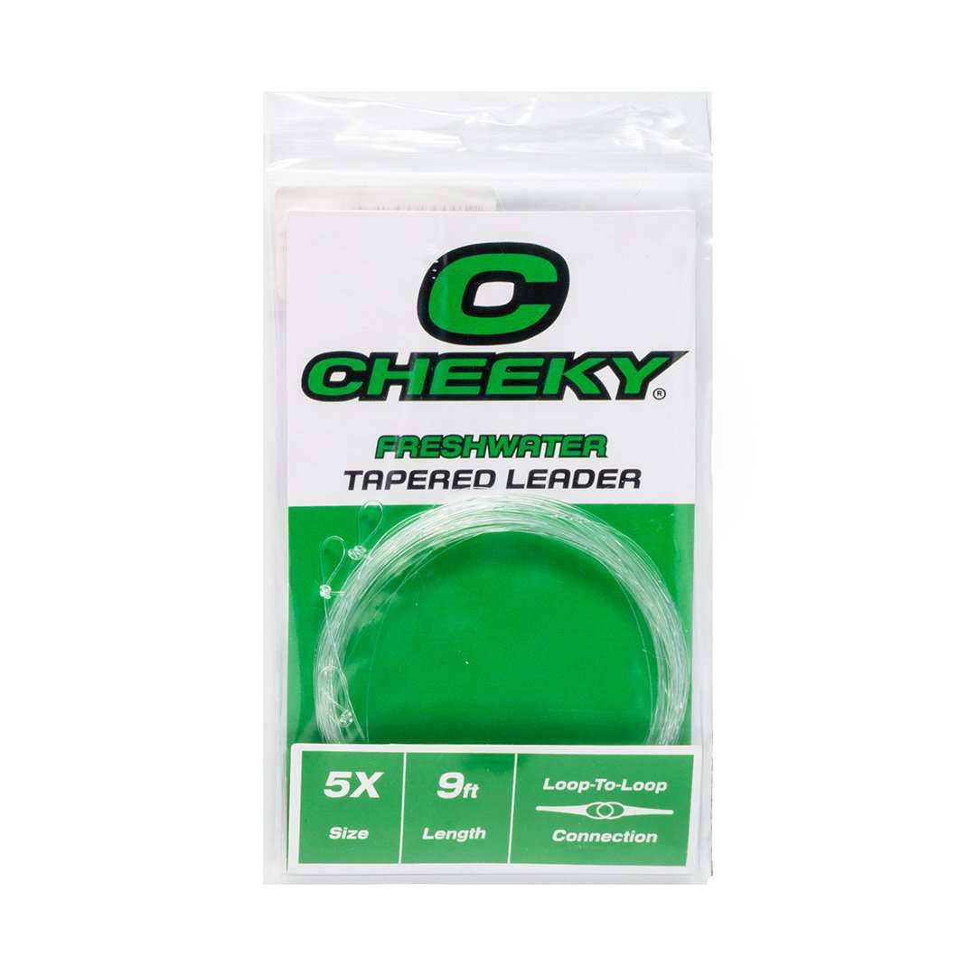 Cheeky Fly Trout Leader Single or 3Pk 0X 1X 3X 4X 5X 6X Similar To RIO Powerflex