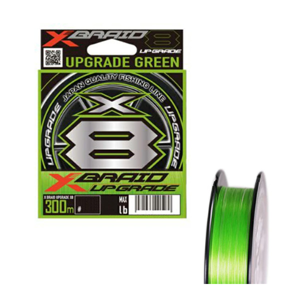 YGK X-BRAID UPGRADE X8 MONO GREEN PE Line 300M Select lb New in Box from Japan