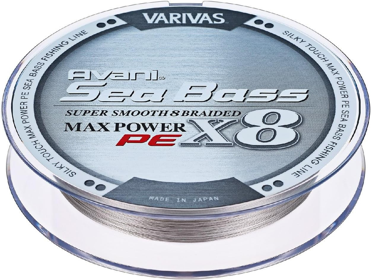 VARIVAS Avani Sea Bass Max Power PE x8 (Stealth Gray 150m 16.7 lb (#0.8))NEW