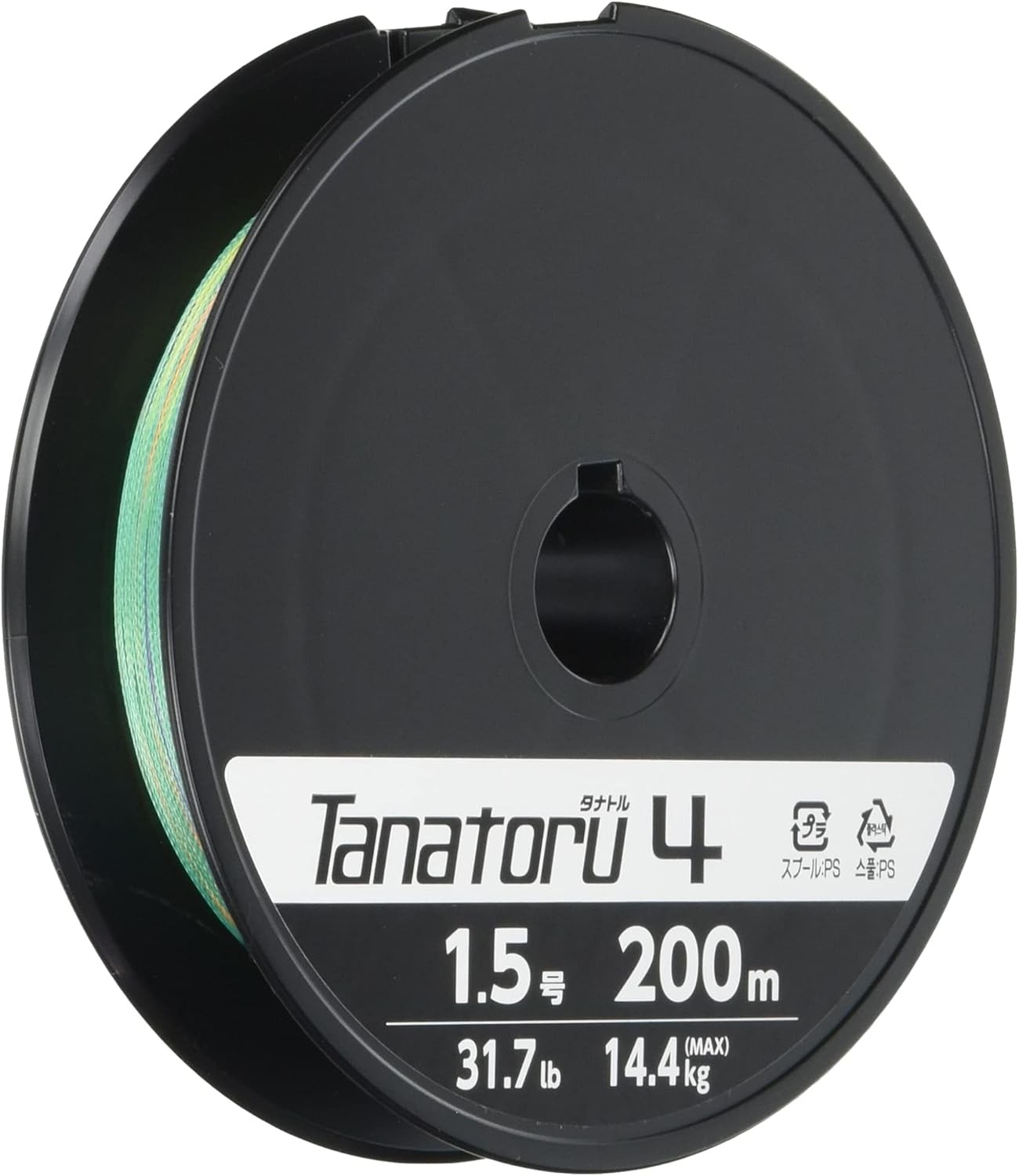 SHIMANO TANATORU 4 Braided Fishing Line 200m Multicolor JDM PE Line NEW