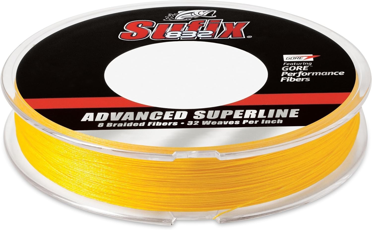 Braided Polyethylene Fishing Line 150 Yd in Hi-Vis Yellow – 15 lb Break Strength