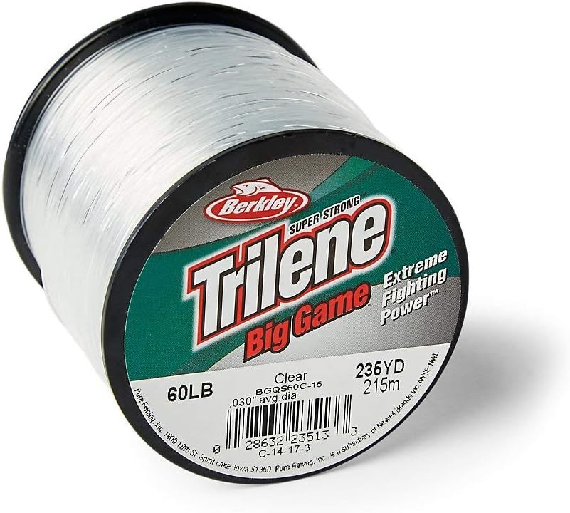 Durable 60lb Monofilament Fishing Line – 235 Yards of Resilient Nylon