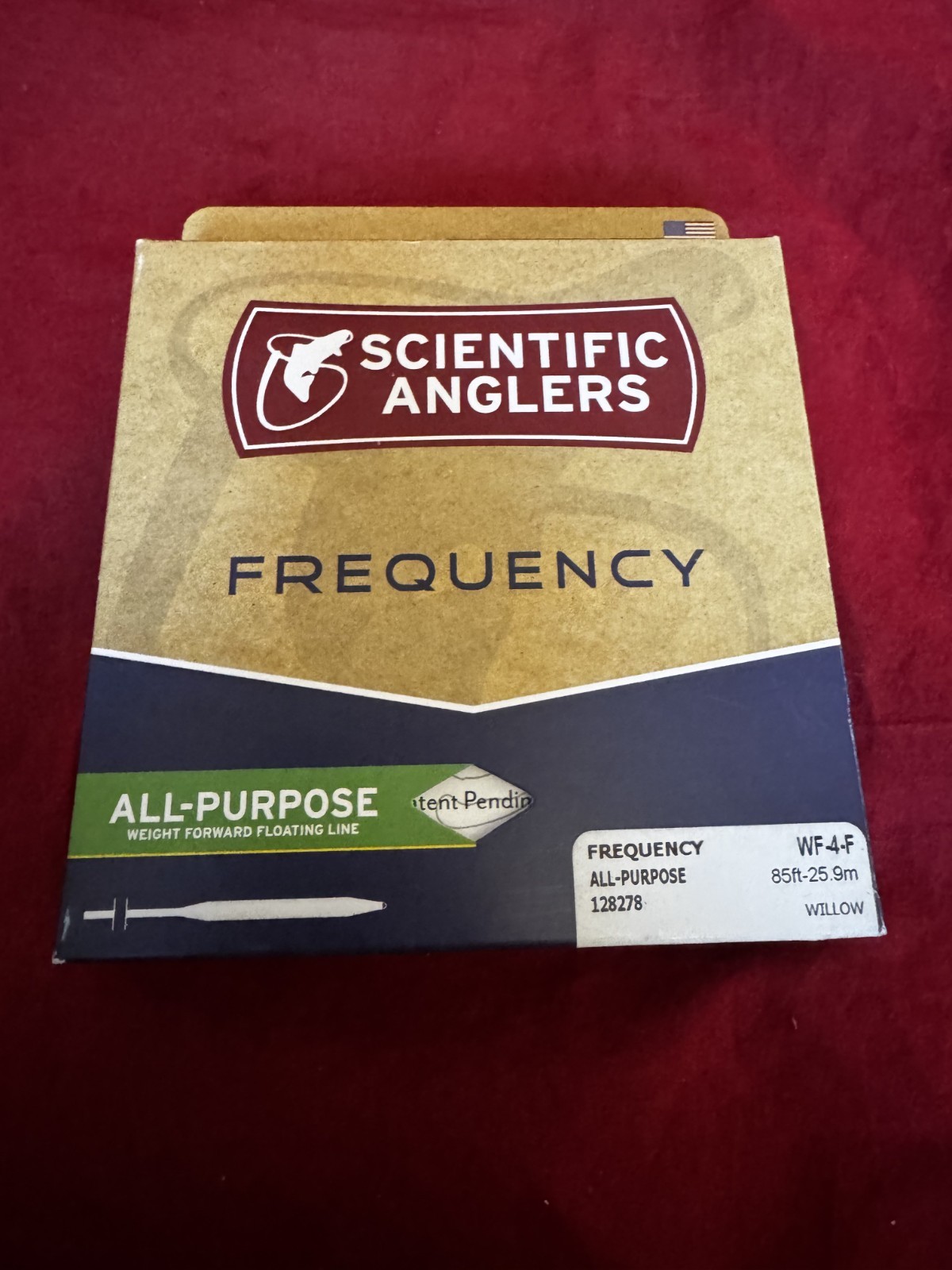New Scientific Anglers Frequency All Purpose WF-4-F Floating Fly Line