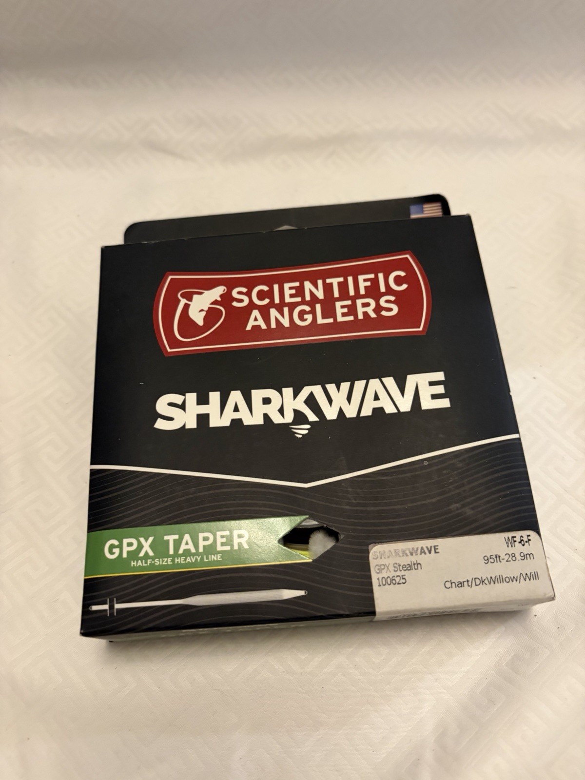 Scientific Angler Sharkwave GPX Taper Half Size Heavy Line WF-6-F Stealth 100625