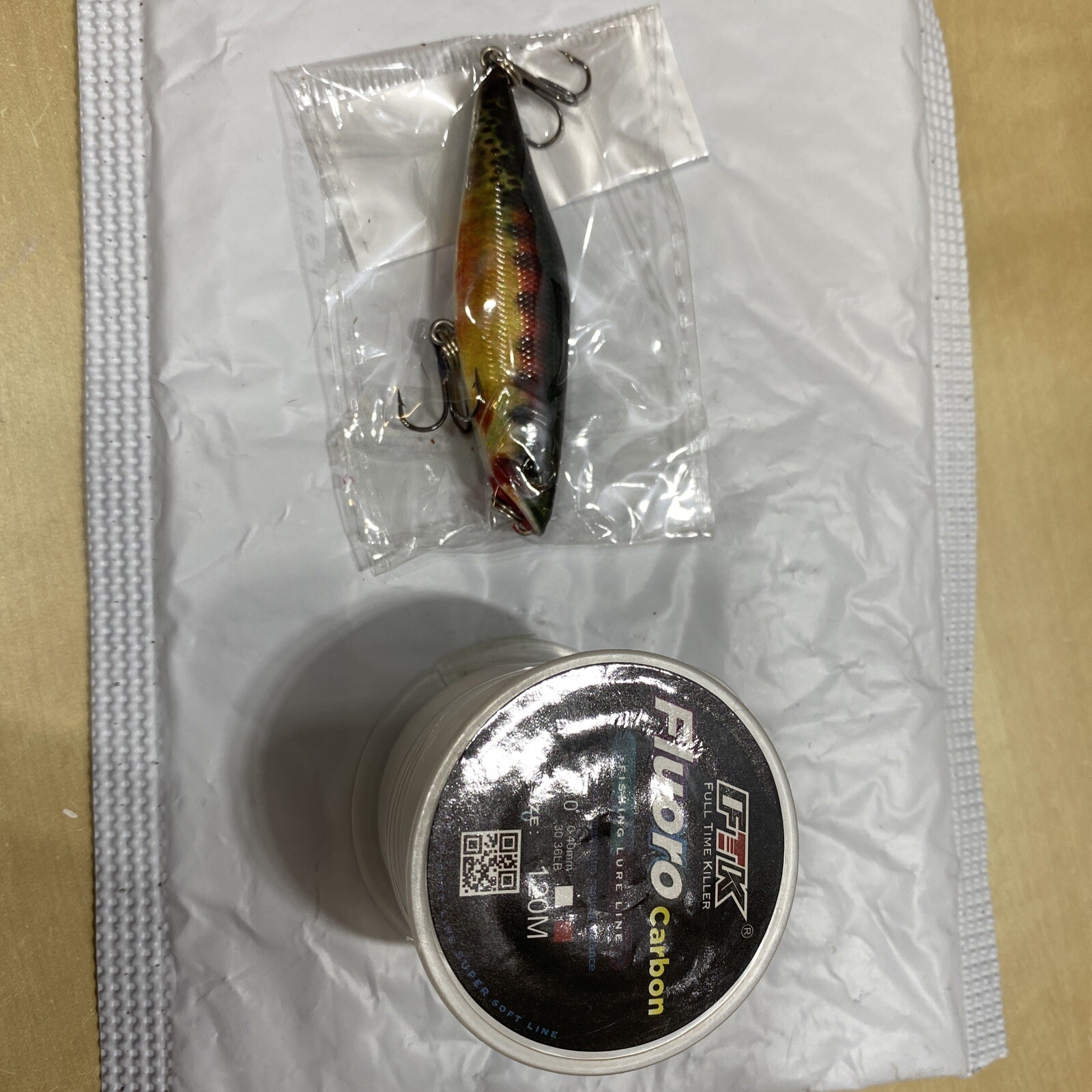120m Fluorocarbon Carbon Fiber Coating Fishing Line 0.40mm -30.36Lb