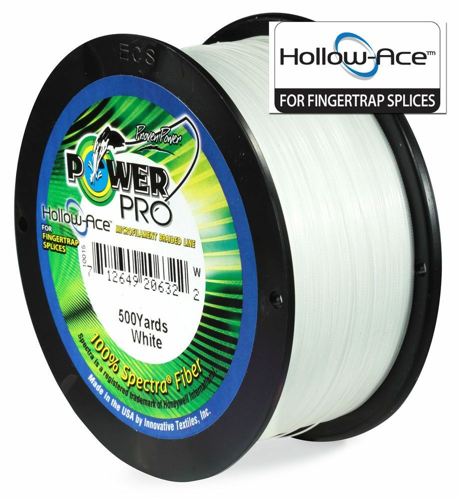 Power Pro Hollow Ace Fishing Line 60lb 500 Yards (Free Shipping within US)