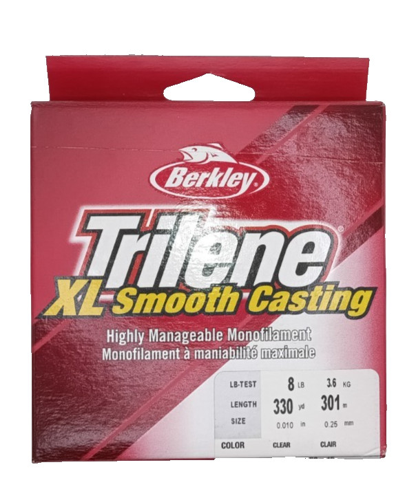 Berkley Trilene XL Smooth Casting 8# X 330 yd Clear