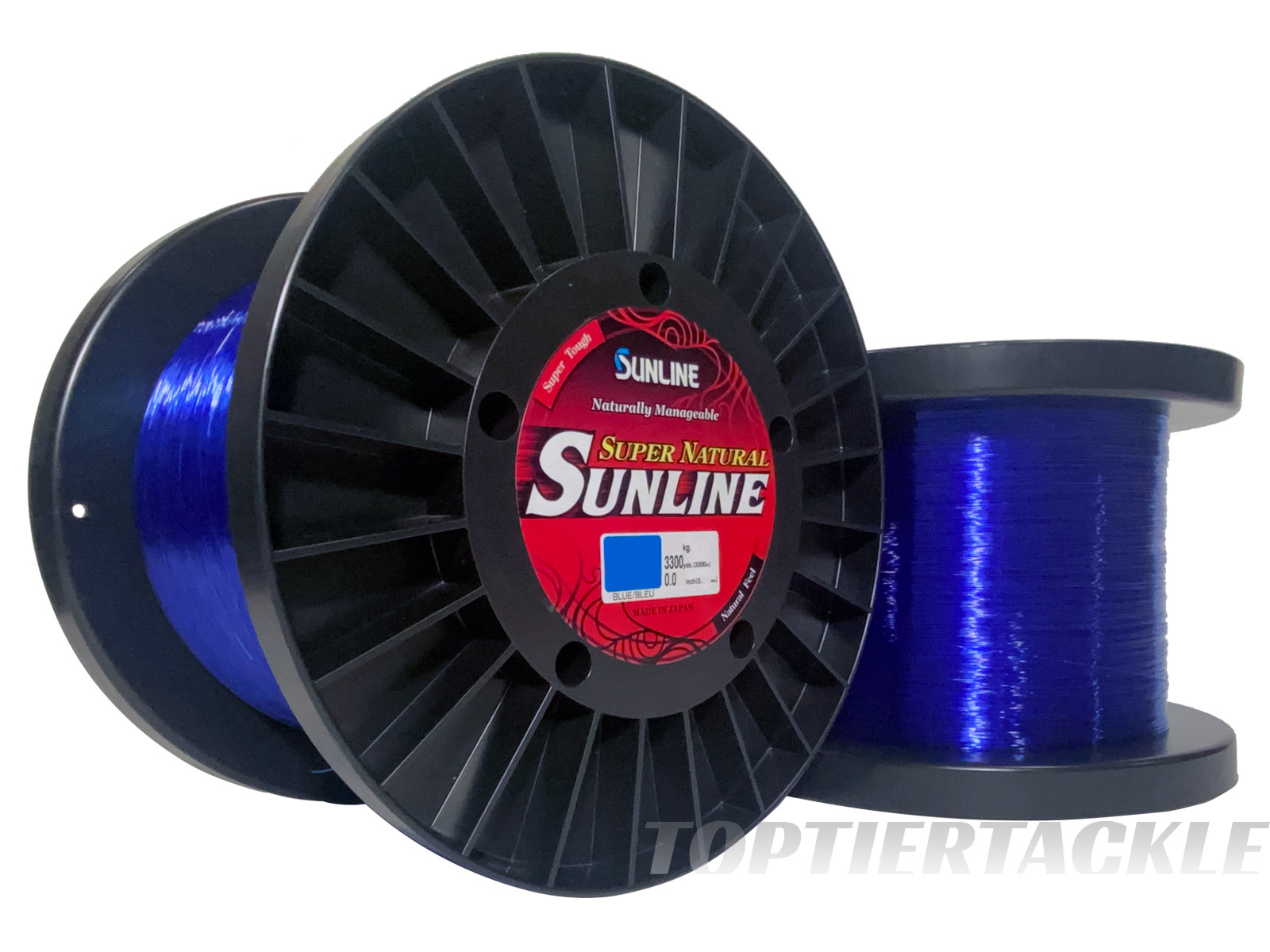 Sunline Super Natural Monofilament Fishing Line – Mizu Blue 3300 Yard Bulk Spool