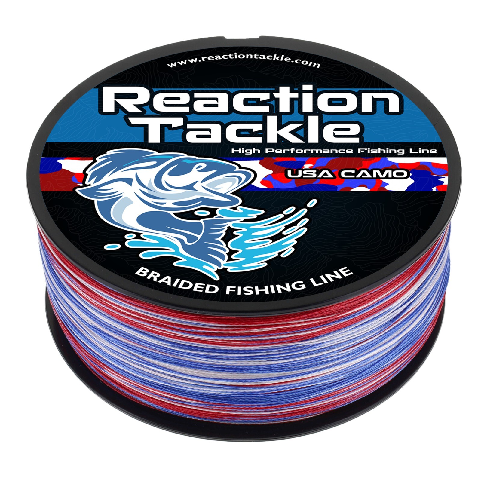 Reaction Tackle High Performance Braided Fishing Line / Braid – USA CAMO