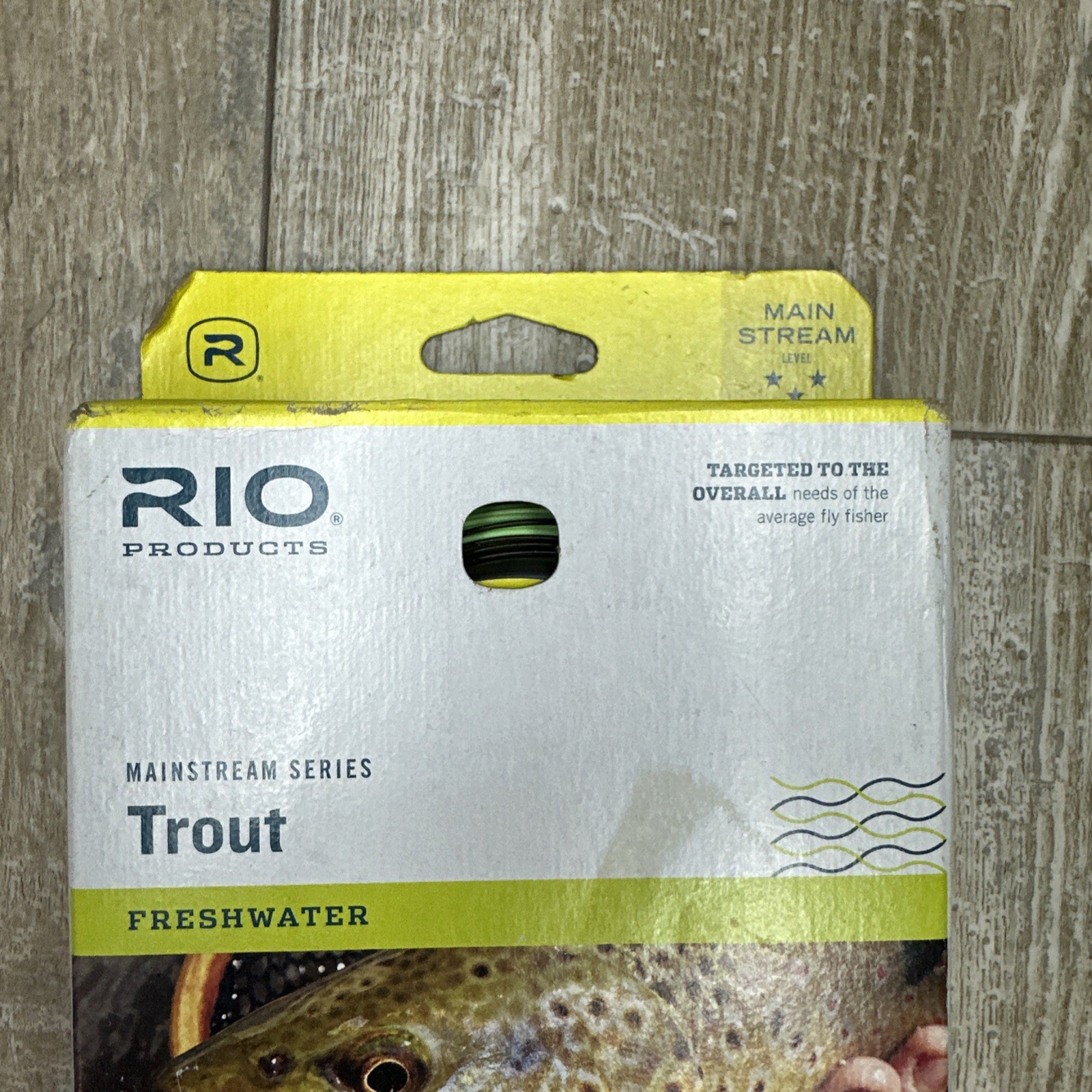RIO Mainstream Type 3 Sinking Tip Fly Line 12 ft WF5F/S3 Brown/Lemon 6-20830