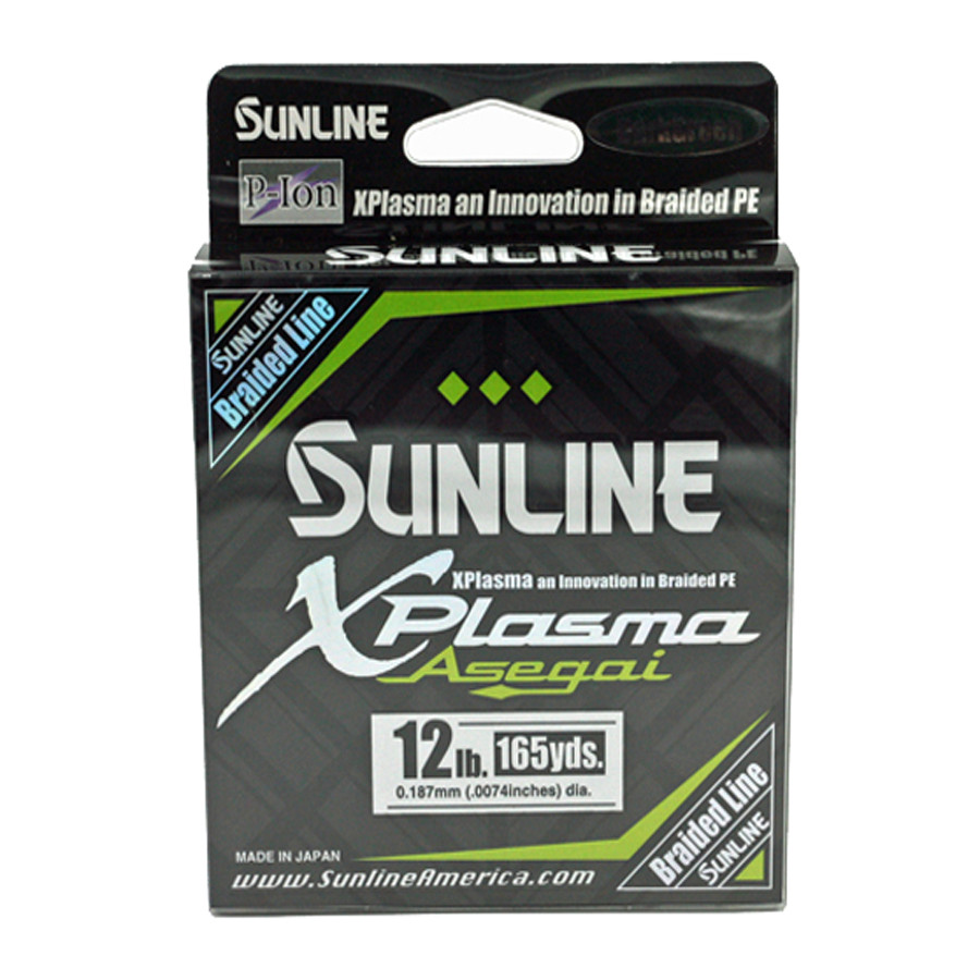 Sunline Braid Xplasma Asegai Pick Any Pound Test Color 165 Yard Fishing Lines