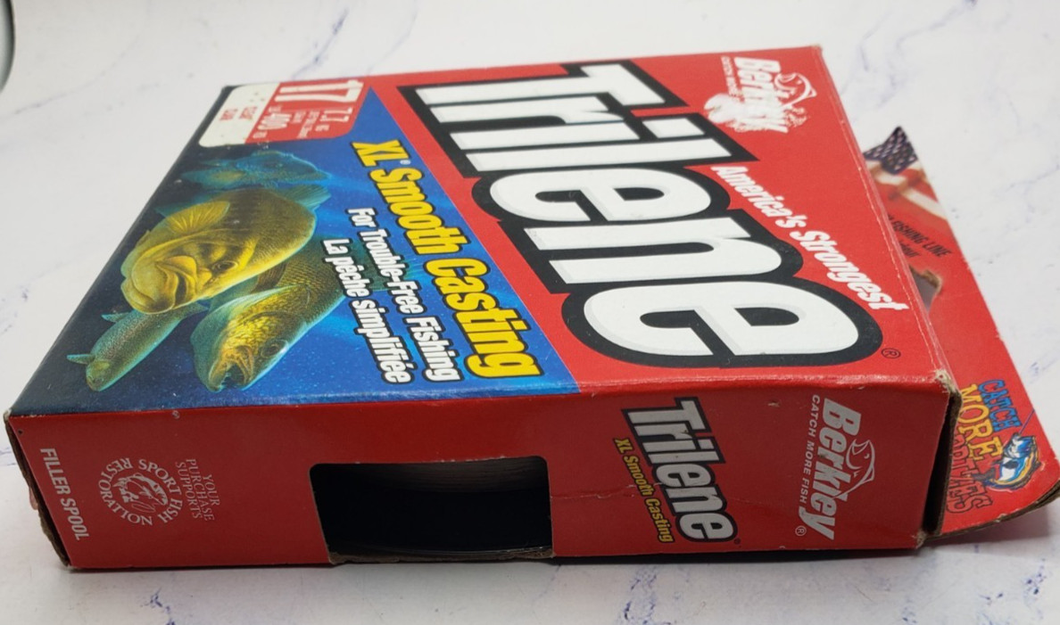Berkley Trilene 17 LB 400 Yards XL Smooth Casting Clear Fishing Line