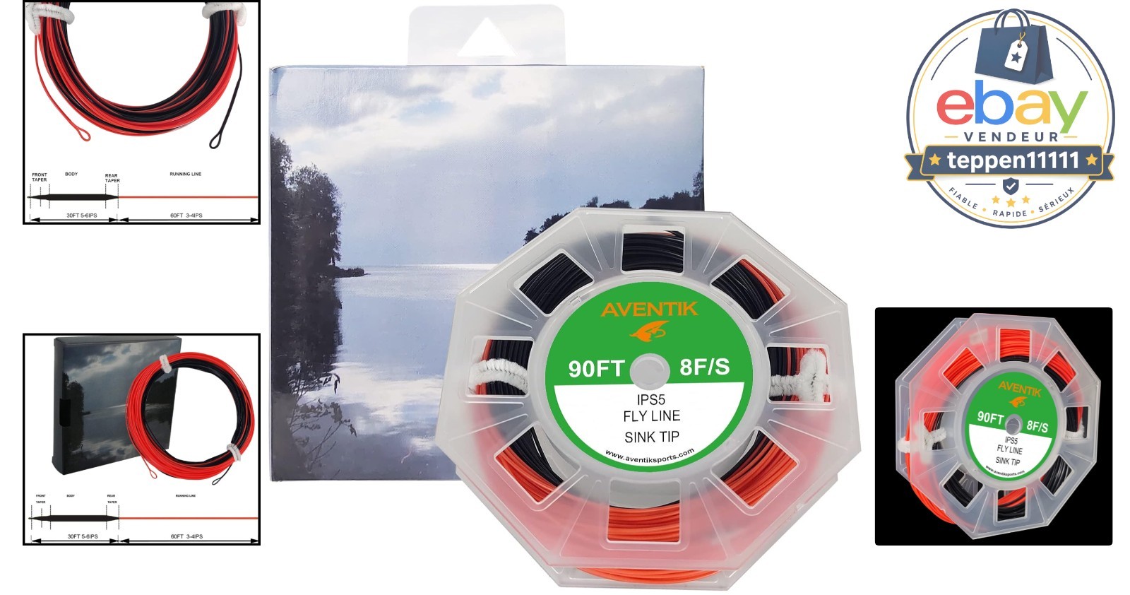 Sinking Tip Fly Fishing Line Weight Forward Fast Sinking