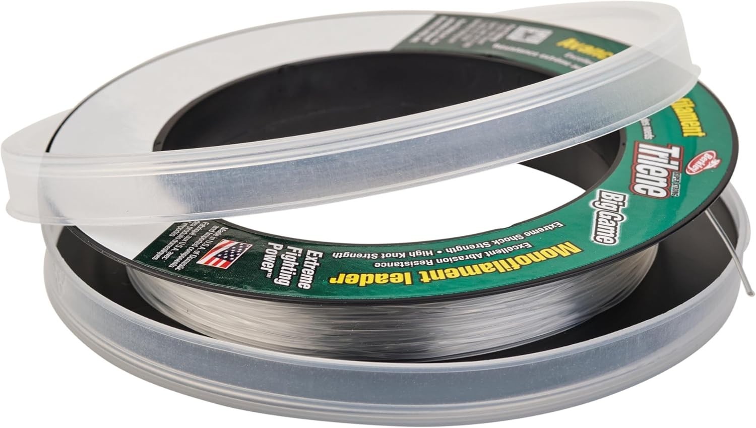 High Strength 30lb Trilene Big Game Monofilament Fishing Line – 55 Yards, Clear
