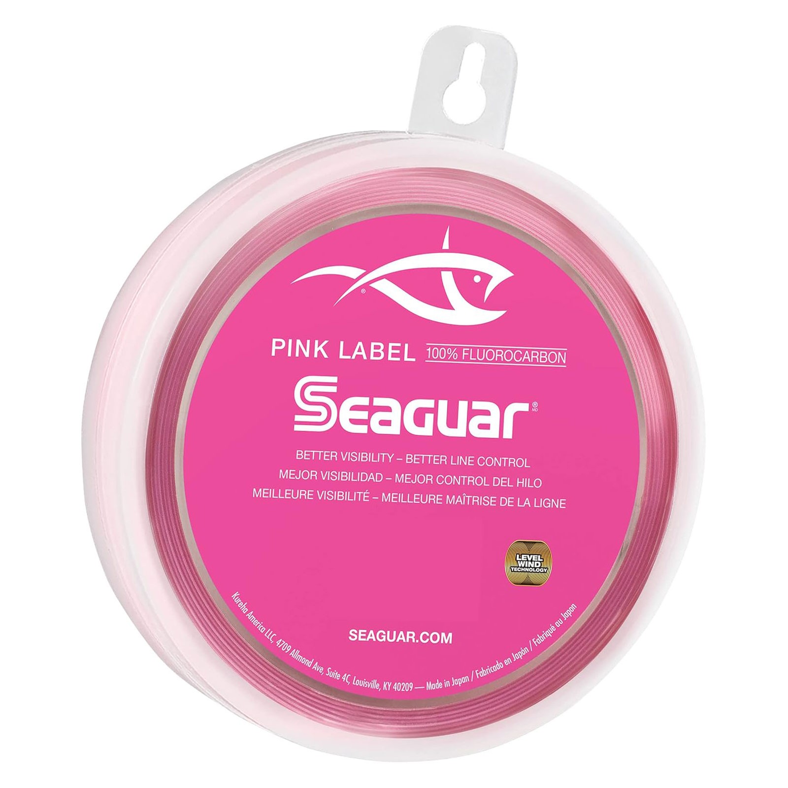SEAGUAR Pink Label Big Game Fluorocarbon Fishing Line (100PL25)