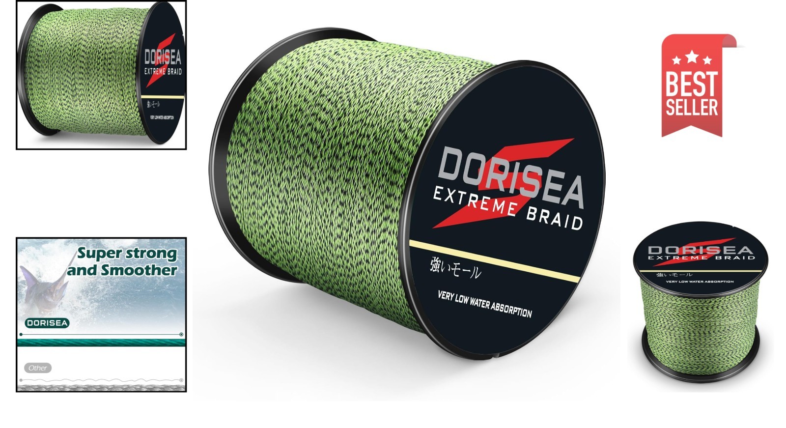 Versatile Braided Fishing Line 6-550Lb – Superior Sensitivity and Strength