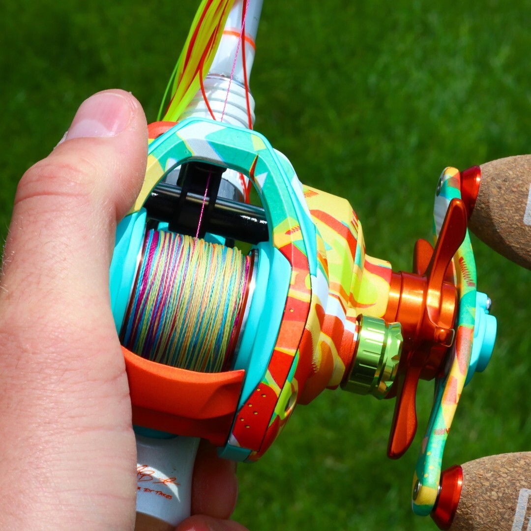 Reaction Tackle High Performance Braided Fishing Line / Braid – Multi-Color