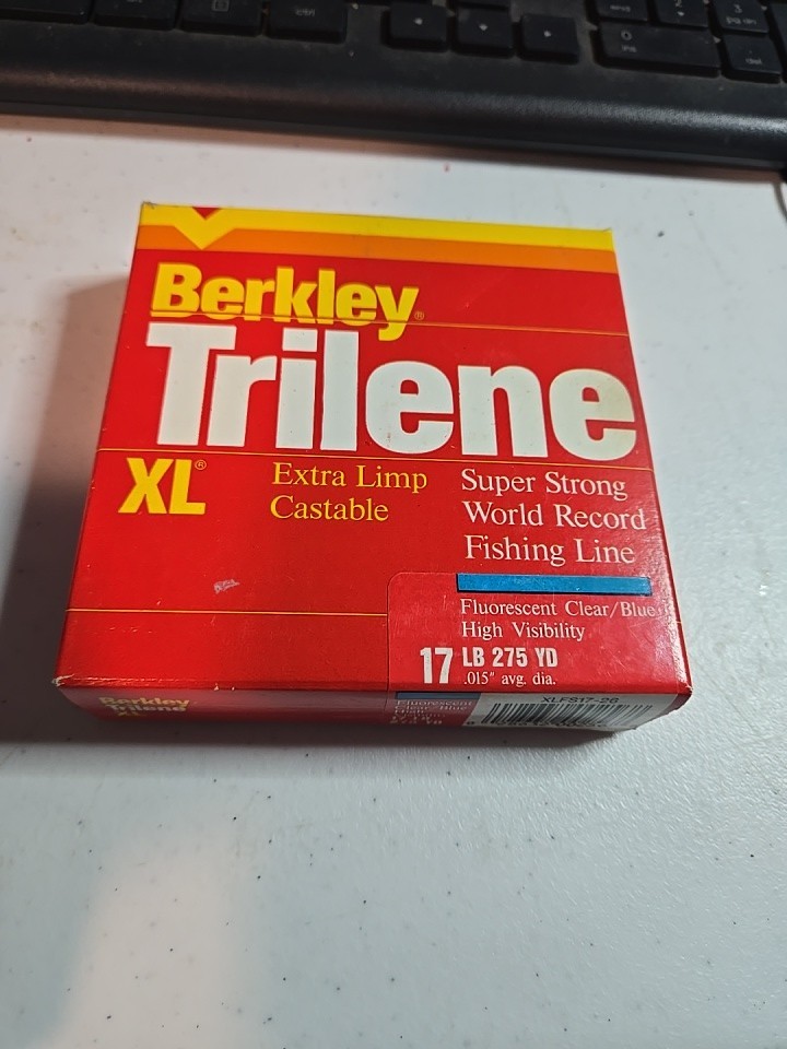 Berkley Trilene Xl 17lb 275 YD Super Strong World Record Fishing Line