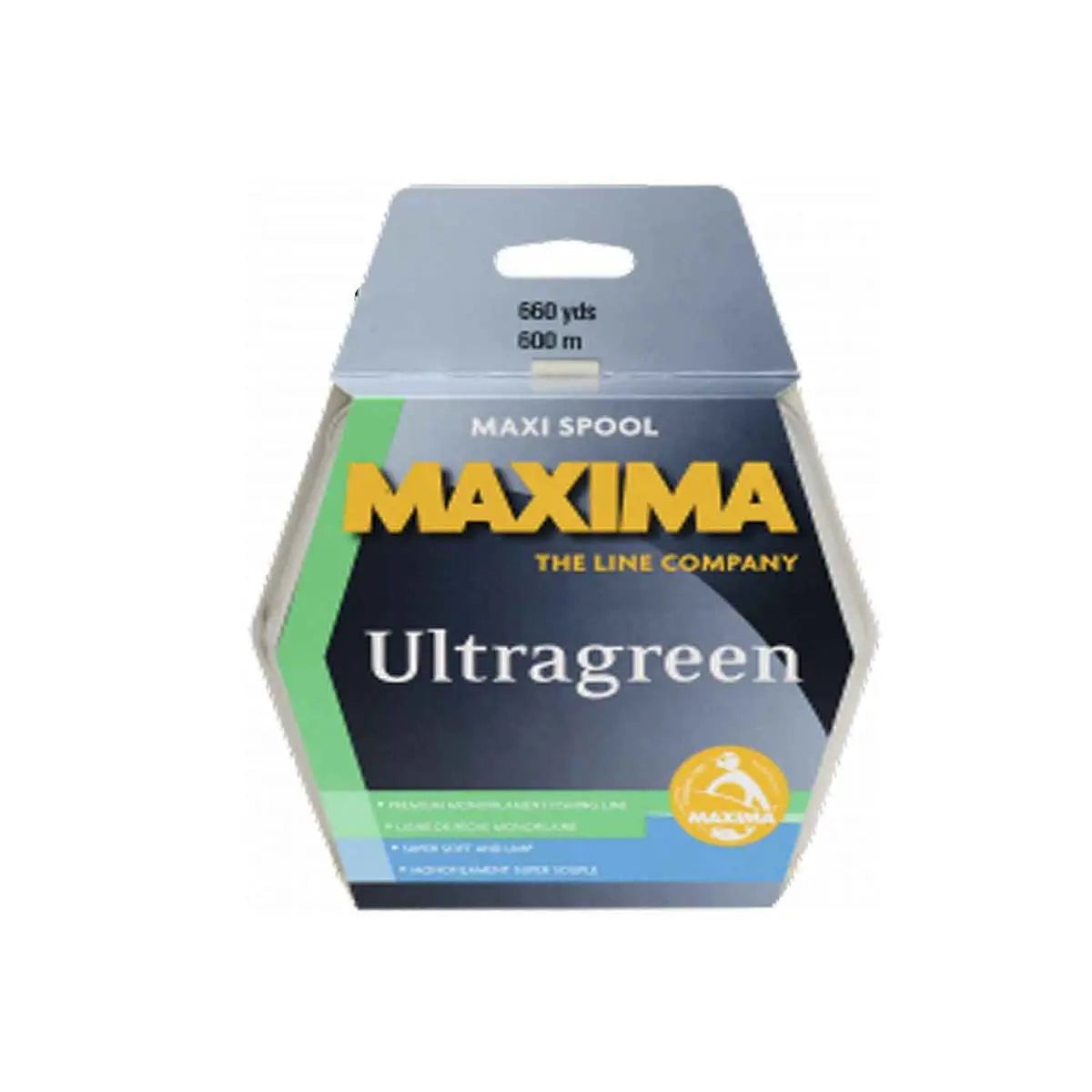 Maxima Maxi Spool Ultragreen Fishing Line (660 yd)