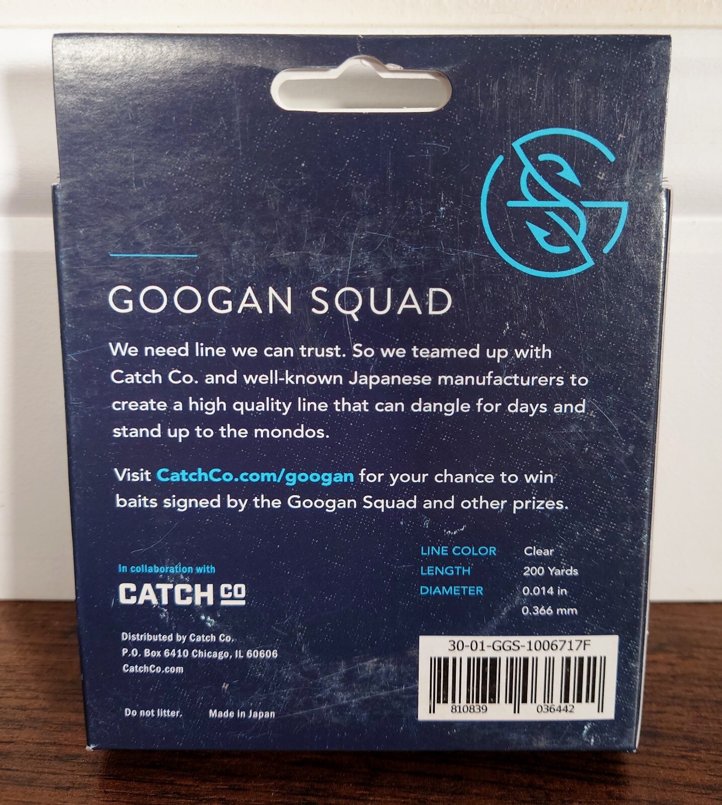 Googan Squad Fluorocarbon Line 17 LB 200 Yards Brand New