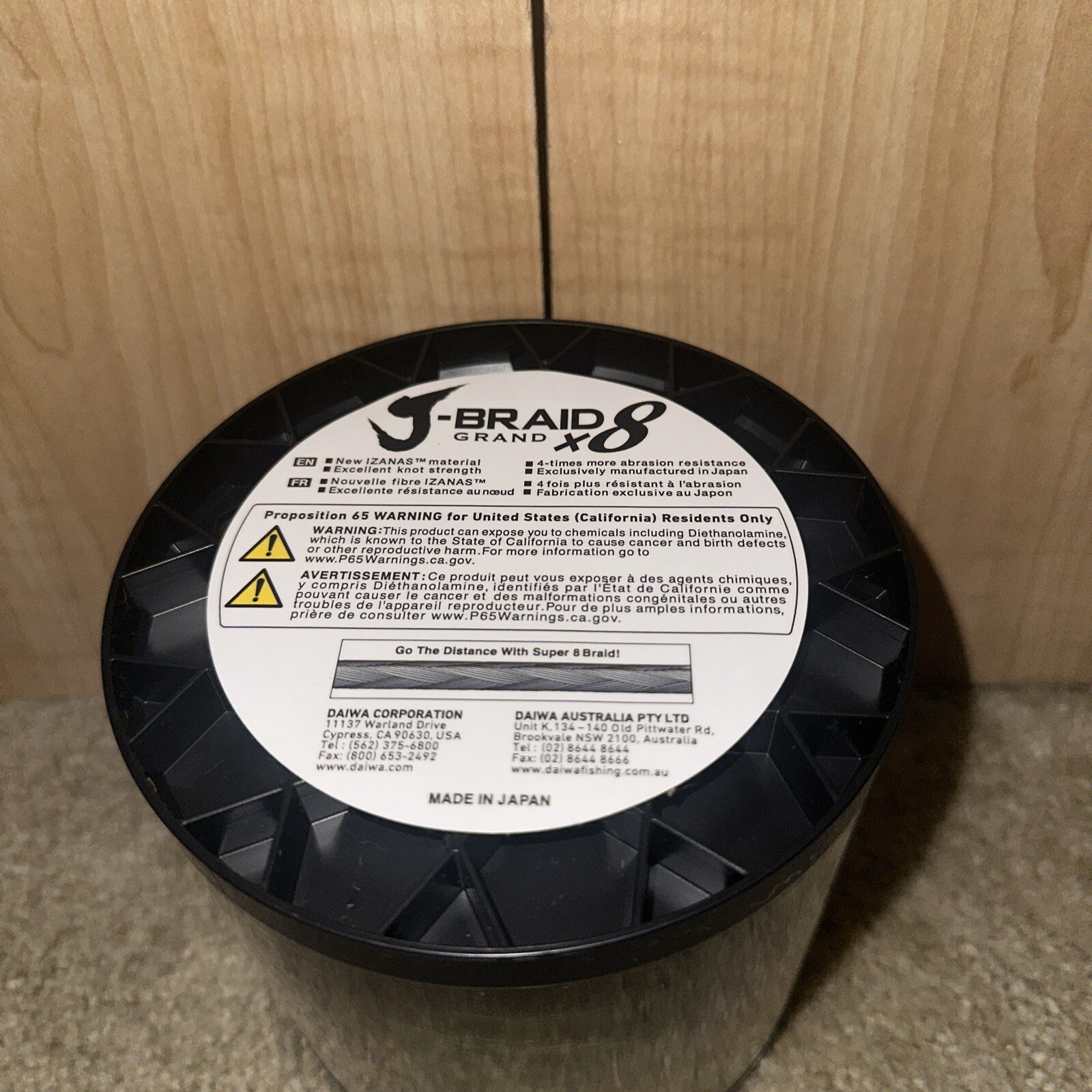 Daiwa JBGD8U30-3000DG J-BRAID GRAND 8X 3,000YDS BULK SPOOL DARK GREEN X8
