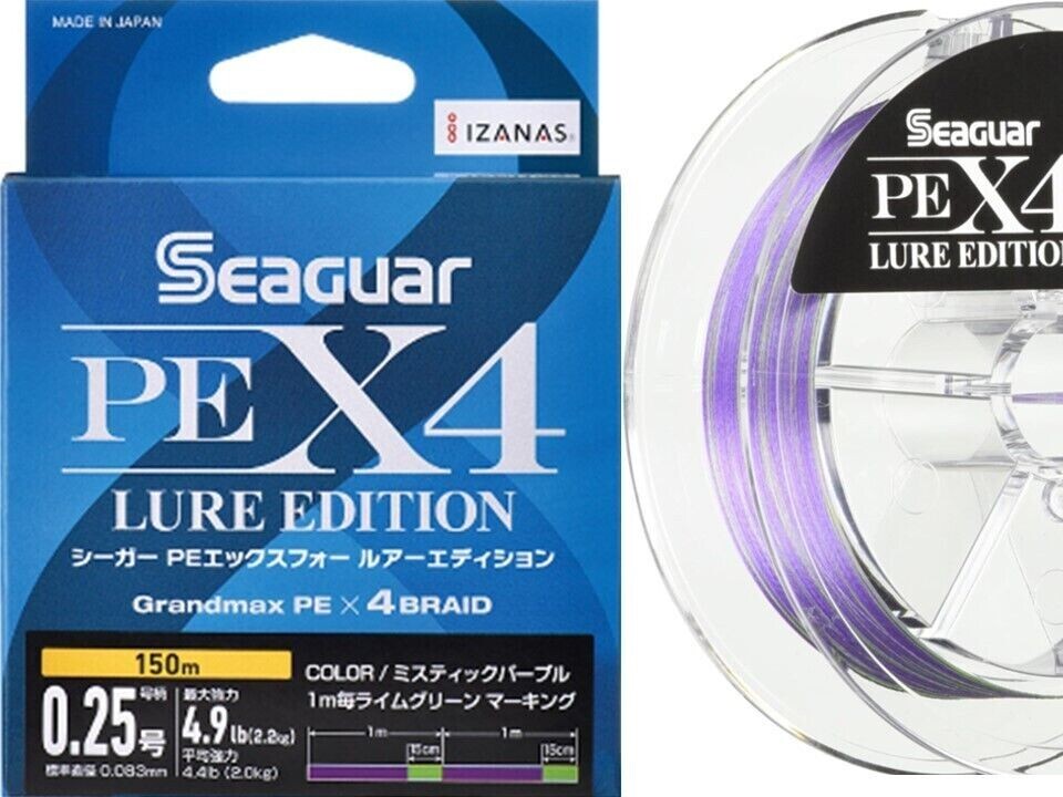 KUREHA SEAGUAR PEX8 Lure edition Passion pink #0.25-4.9 lb 150m Made in Japan 1
