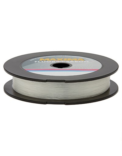 Maxima Fluorocarbon Leader Material, 200 YDS 30#