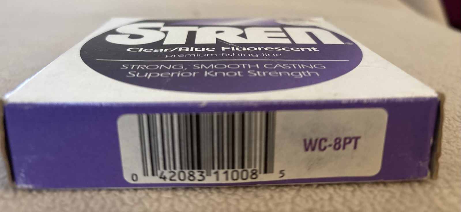 Stren Premium 8 Lb. 250 Yds Fishing Line Clear/Blue Fluorescent