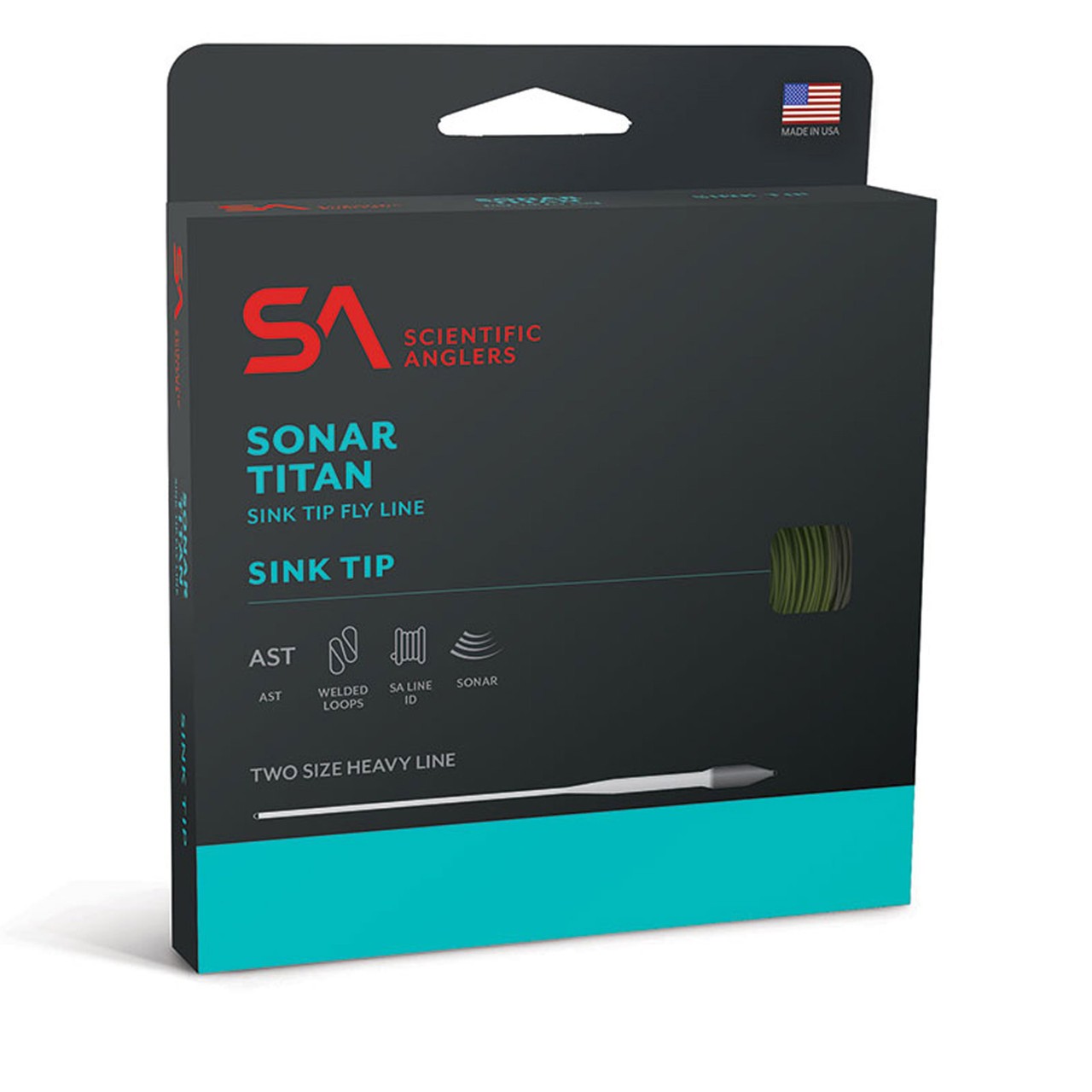 Scientific Anglers Sonar Titan Sink Tip Type Intermediate Fly Line – New