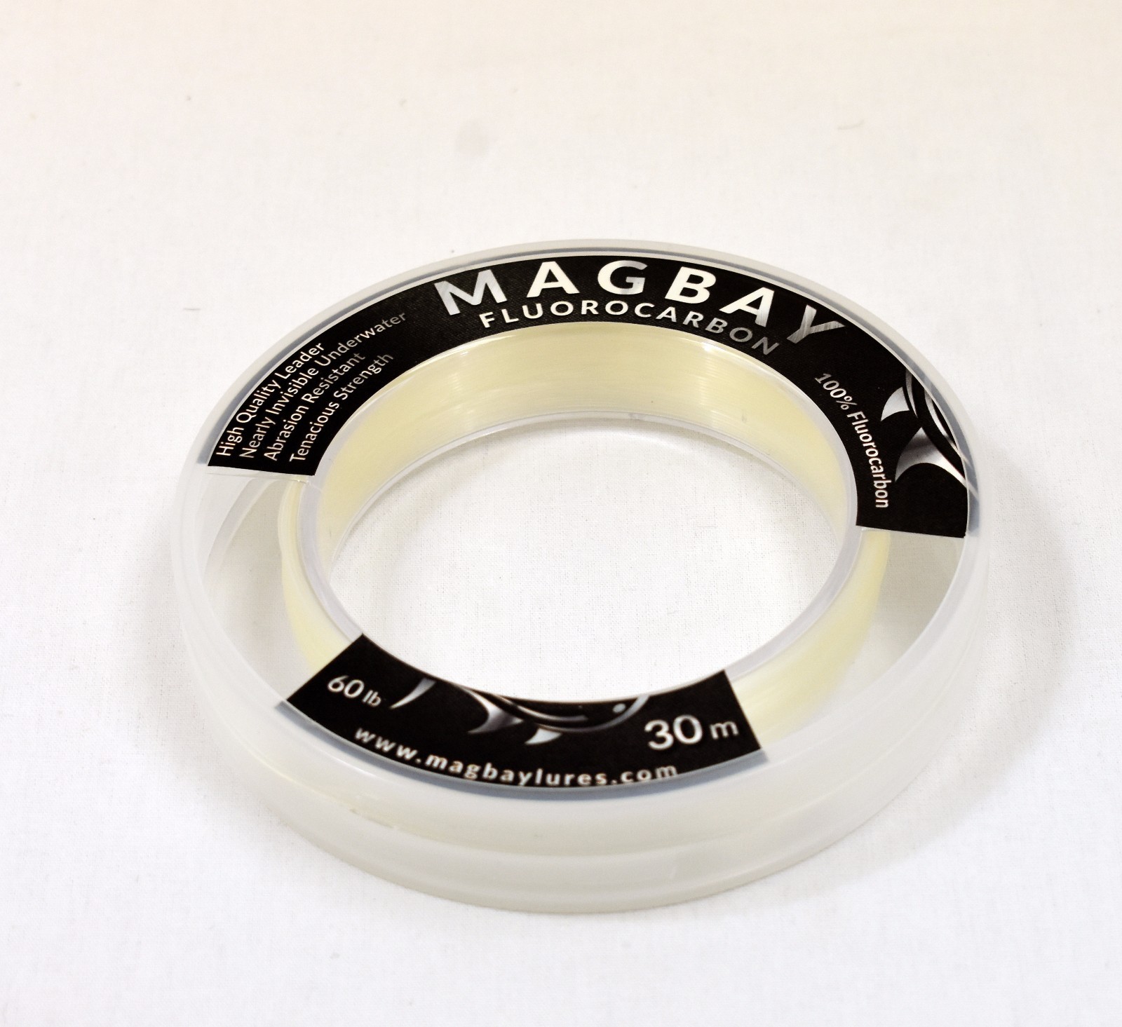 100% FLUOROCARBON BIG GAME FISHING LEADER 60 lbs 30M Coil (33 Yds)