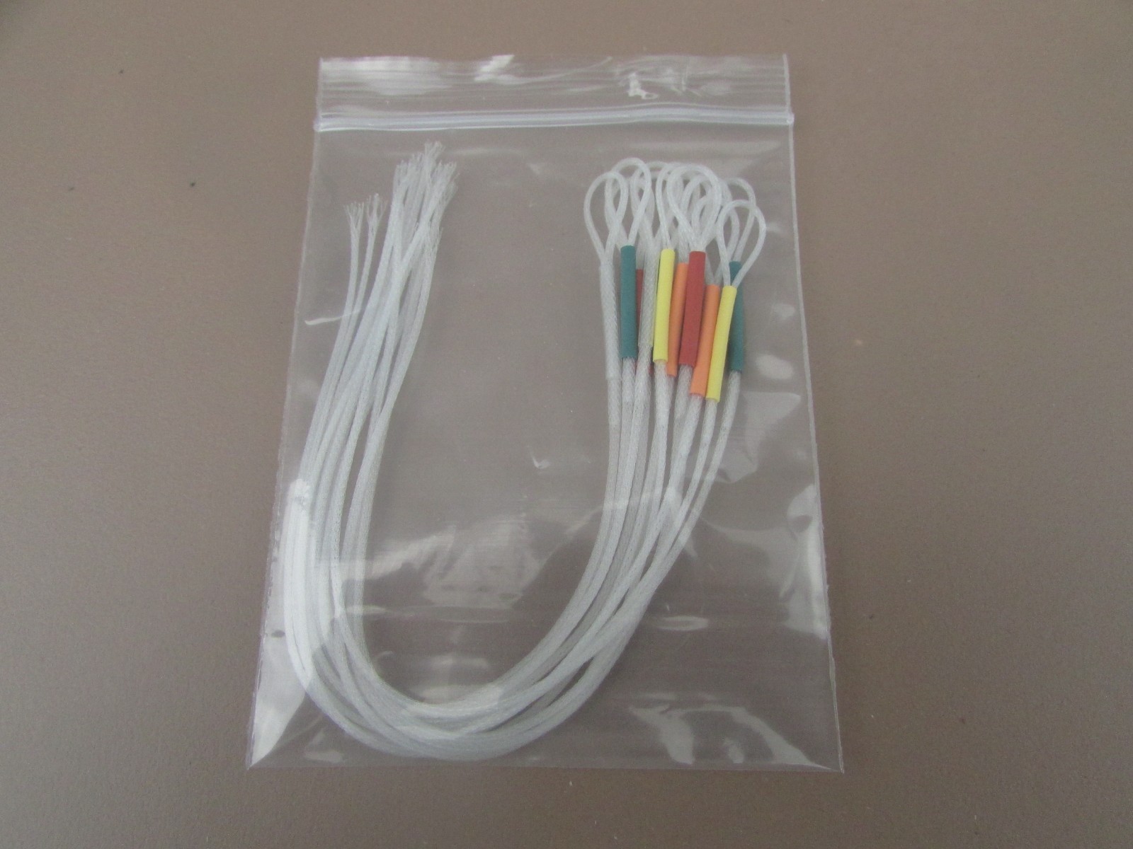 braided leader loops 12 CLEAR for fly lines attachment ;;;;;