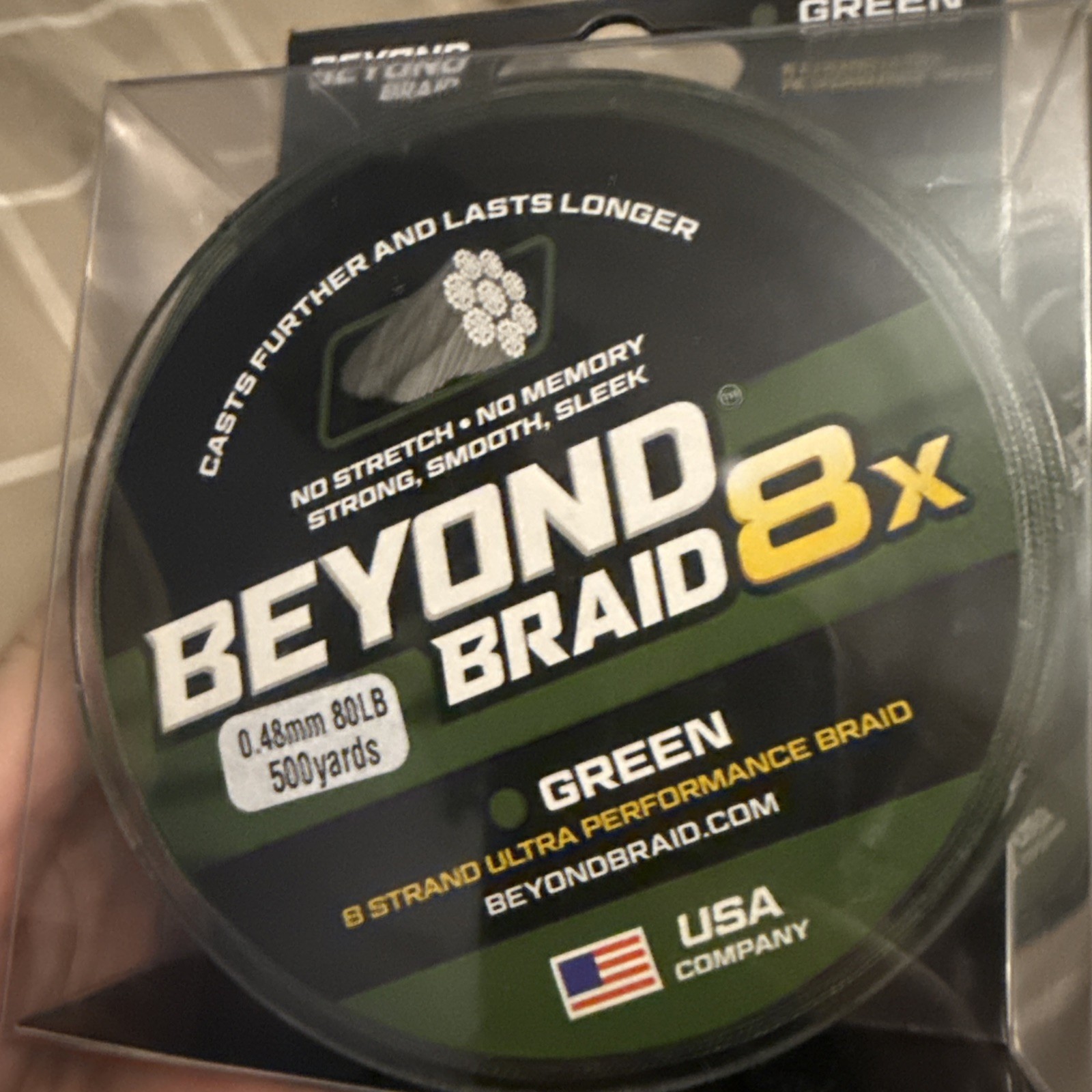 Beyond Braid fishing line 8x Lot